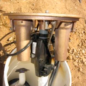 Bomba sumergible 7 ½ HP, da la presión requerida a las boquillas.